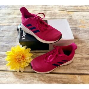 ADIDAS RASPBERRY/NAVY SNEAKERS